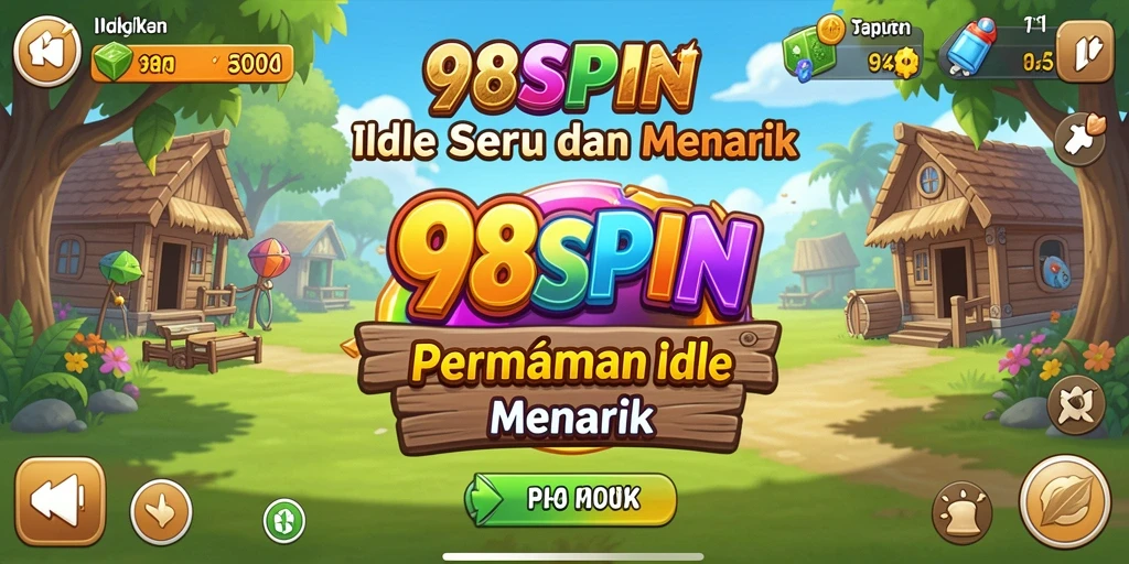 Screenshot gameplay 98SPIN yang menampilkan keseruan di permainan Idle.