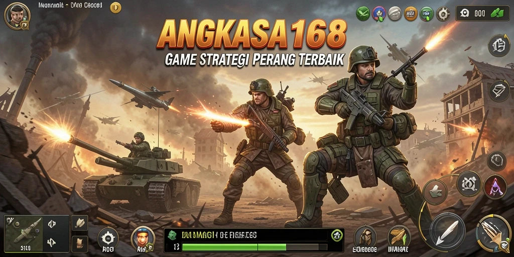 Tampilan gameplay menarik dari ANGKASA168 yang penuh strategi.