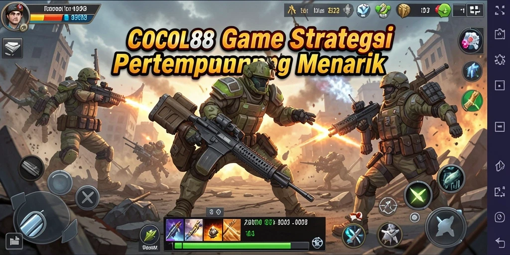 Tampilan gameplay seru dan strategis di COCOL88.