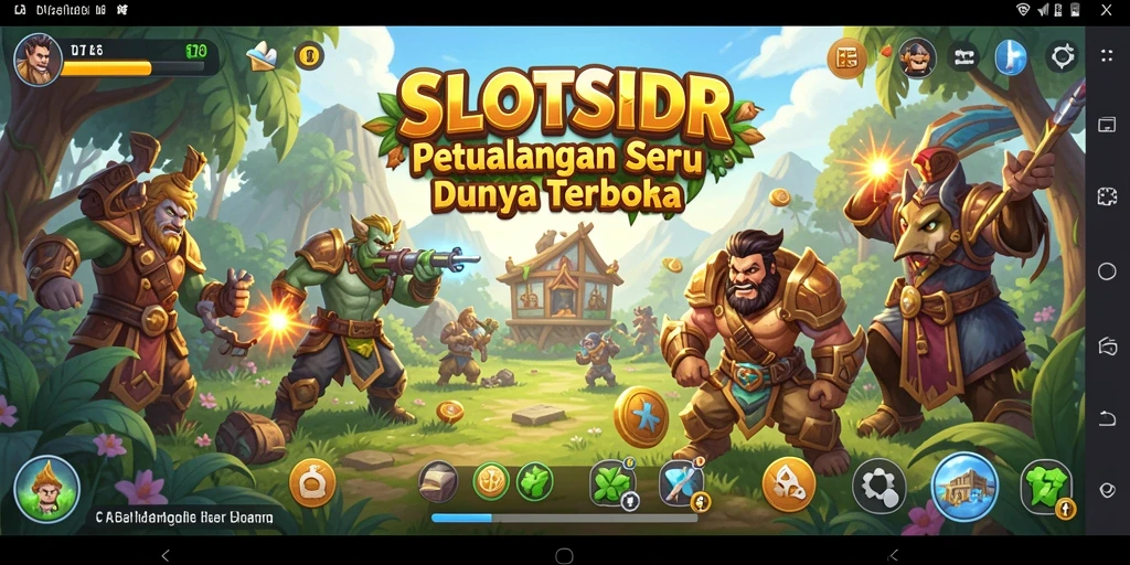 Screenshot gameplay menunjukkan petualangan seru dalam dunia terbuka.