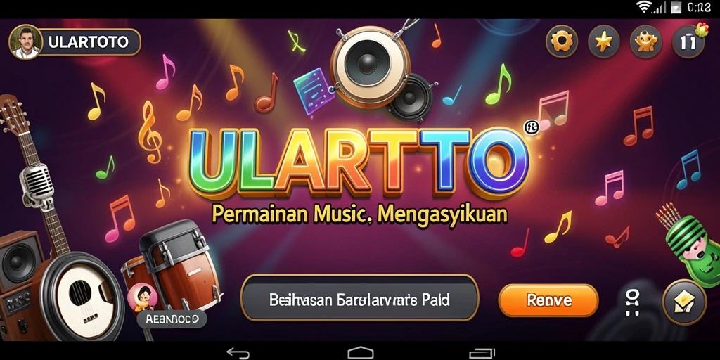 Tampilan gameplay ULARTOTO yang seru dan interaktif.