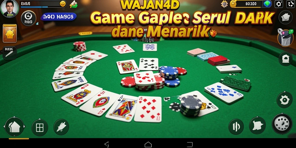 Gameplay seru dengan tampilan grafis menarik di WAJAN4D.