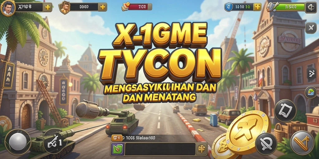 Screenshot gameplay X168 menampilkan karakter dan lingkungan yang dinamis.